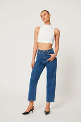 A Venice Straight Bella Mid Blue