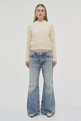 Kate Knit Sweater Bone