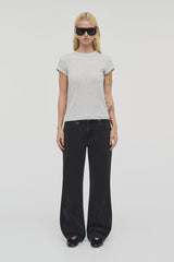 Home Body Tee Grey Marle