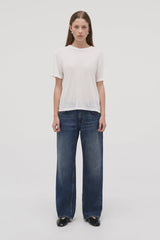 Modal Lou Tee White