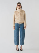 Harmony Fur Jacket Cream