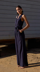 Staple The label Alora Jumpsuit Navy