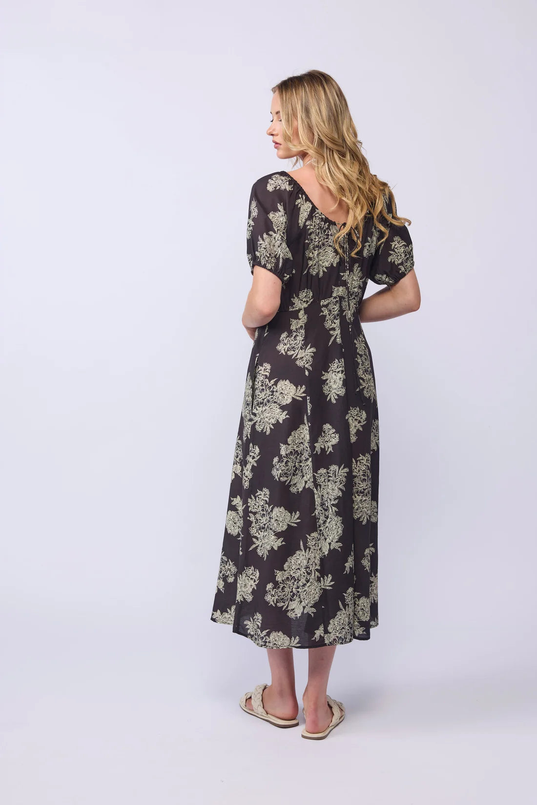 Annabelle Dress Floral Shade
