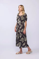 Annabelle Dress Floral Shade