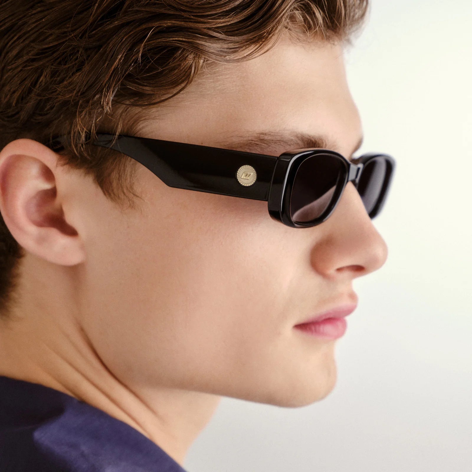 Unreal Shiny Black Sunglasses