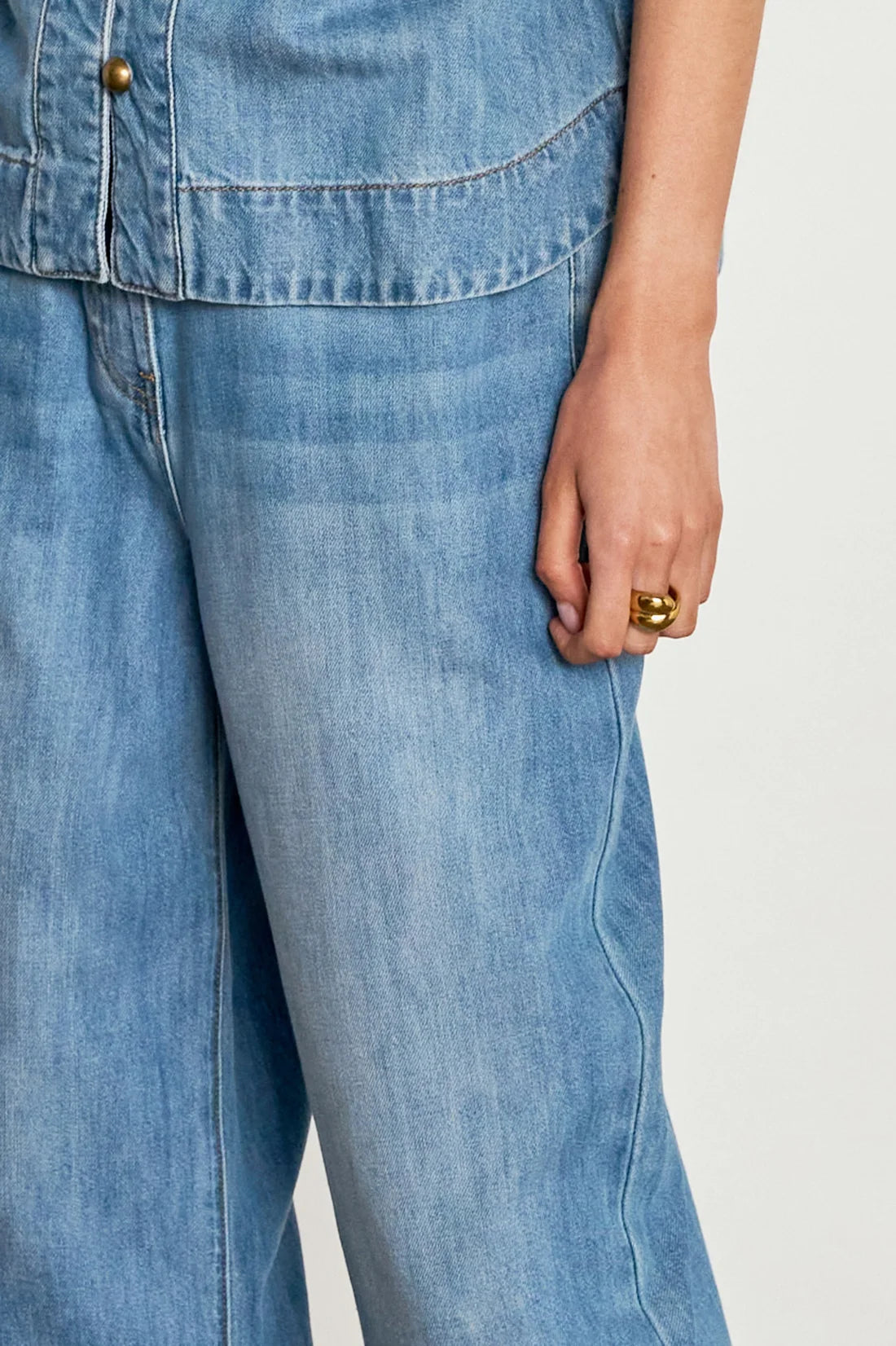 Ascend Pant Mid wash denim