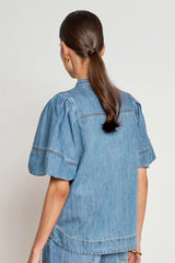 Magnify Top Mid Wash Denim