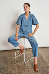Ascend Pant Mid wash denim