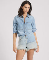 Nixie Classic Fit Denim Shirt