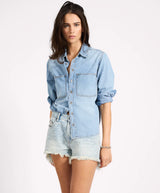 Nixie Classic Fit Denim Shirt