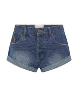 Bandits Low waiste Denim Shorts  Blue Paisley
