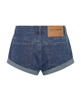 Bandits Low waiste Denim Shorts  Blue Paisley