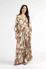 Alice Wrap Dress Cloud Floral