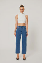 A Venice Straight Bella Mid Blue