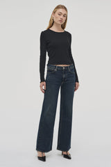 Eva Wide Jean Memphis Dark Indigo