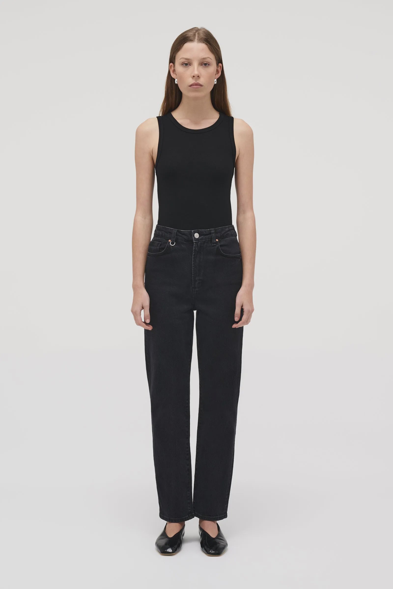 Nico Straight Jeans Blackout 30 Inch Length