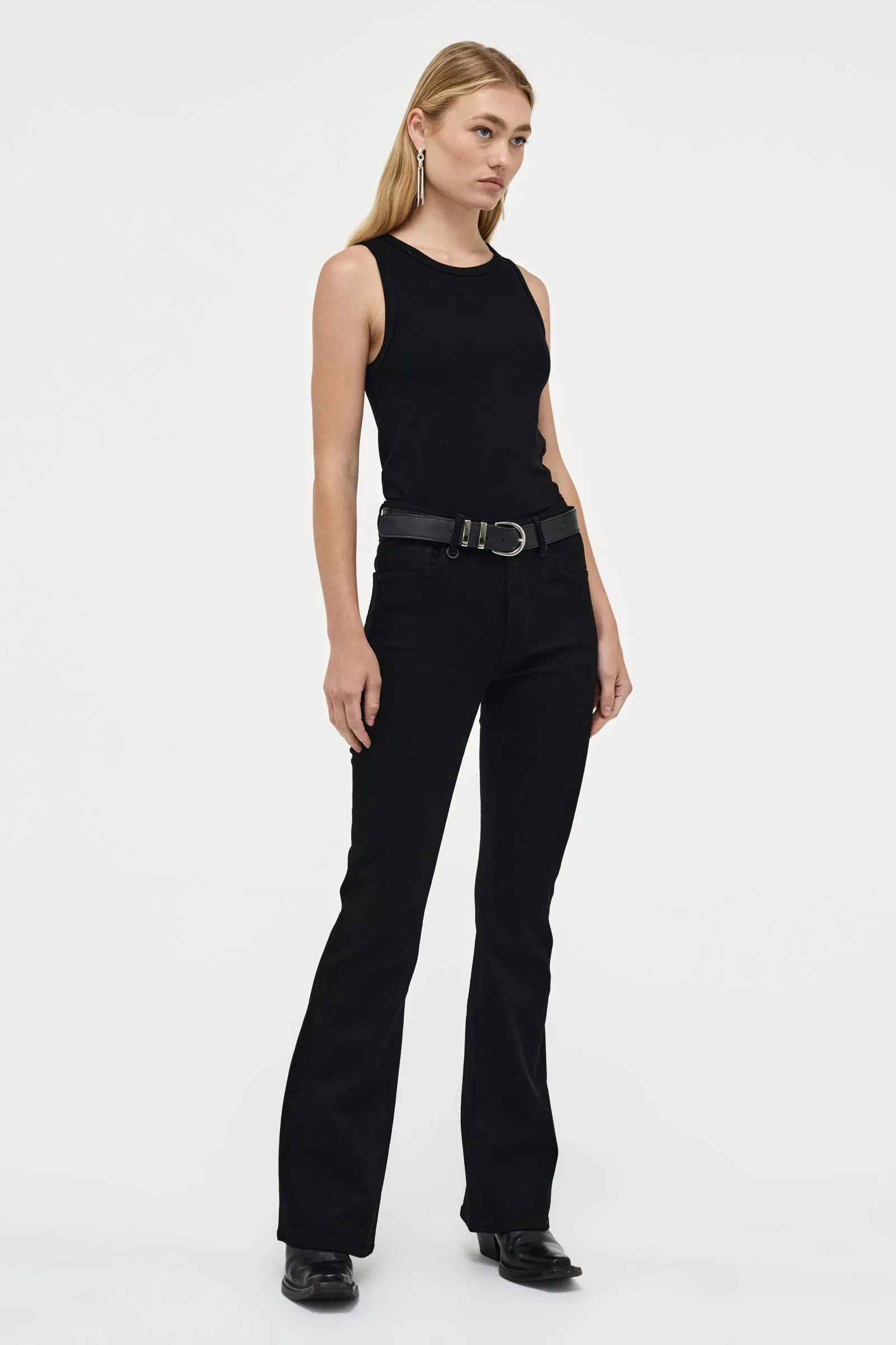 Kara Boot Jean Black