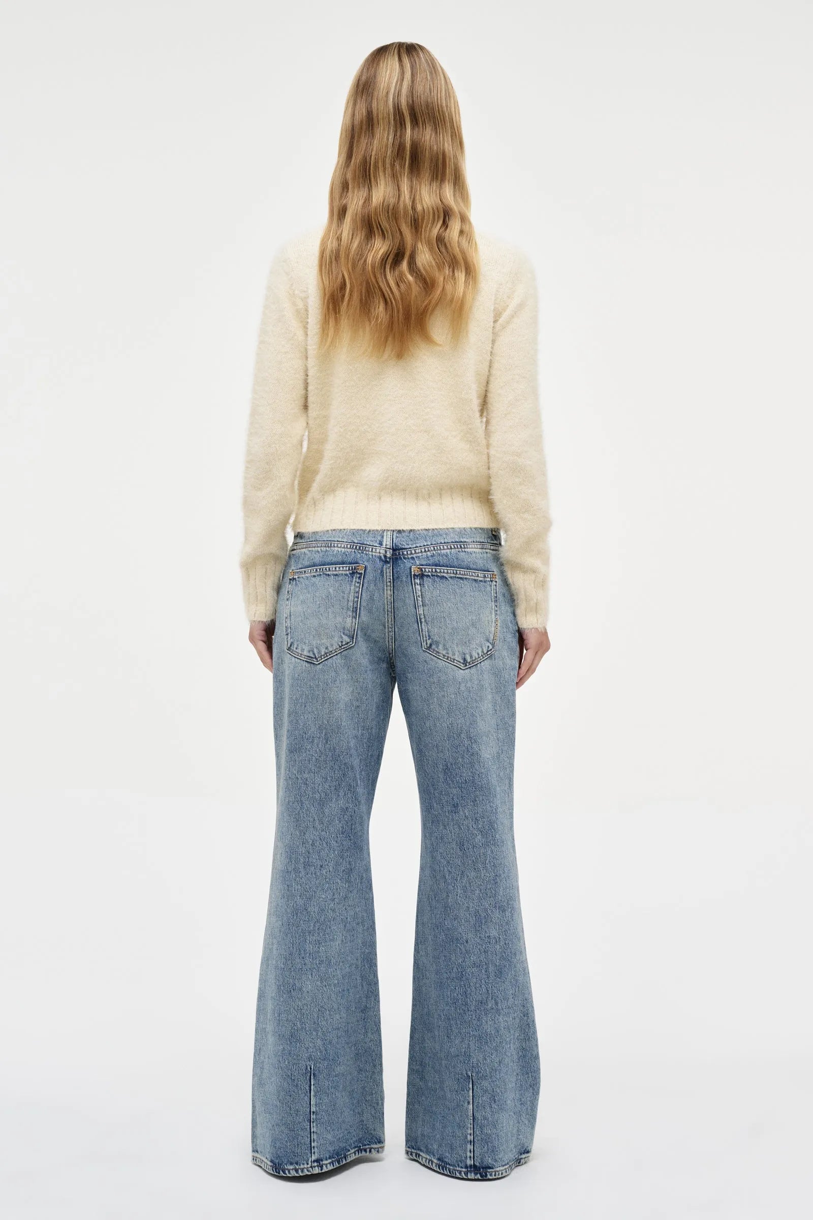 Kate Knit Sweater Bone