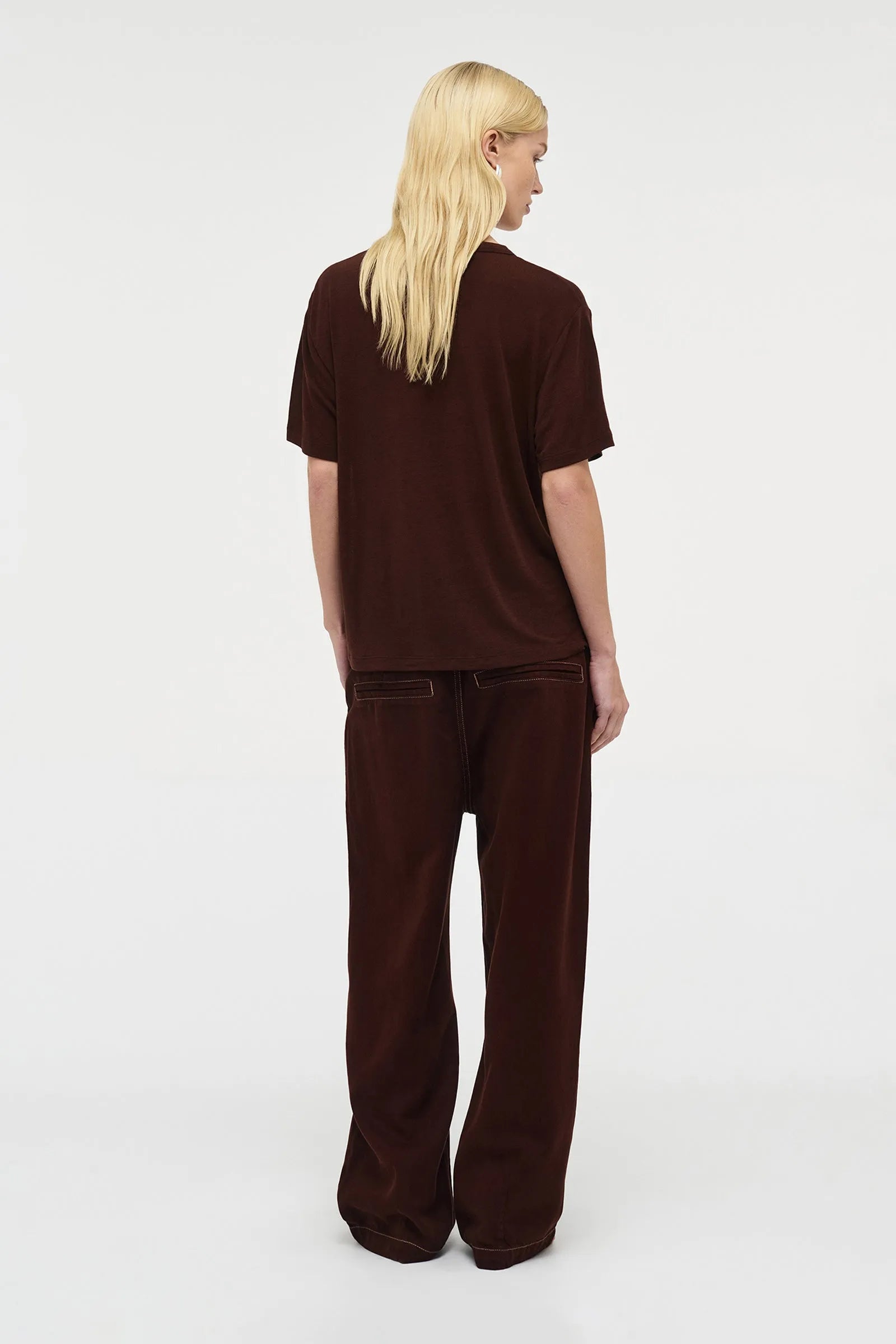 Lou Tissue Tee Espresso