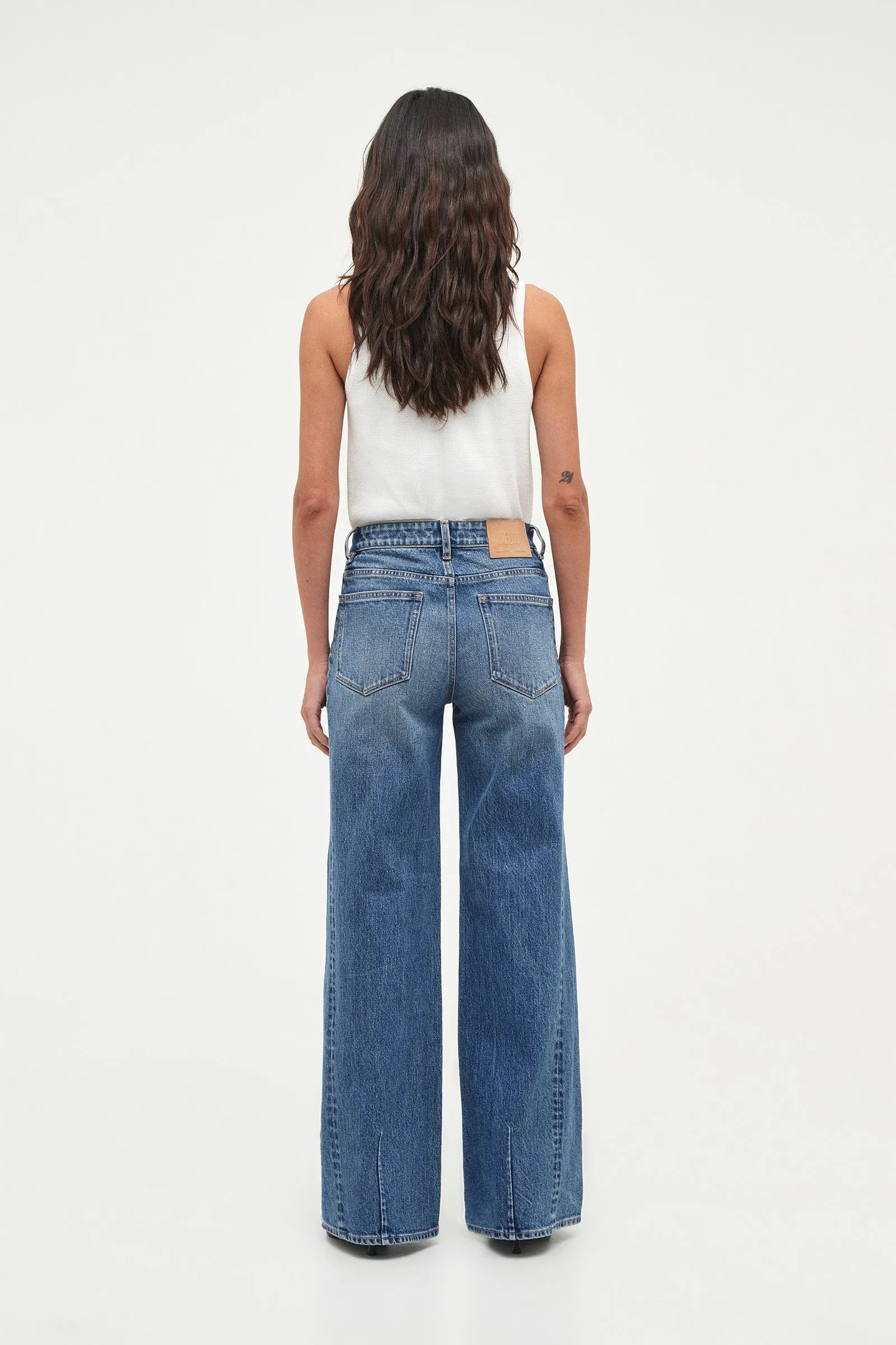 Eva Wide Census Vintage Indigo