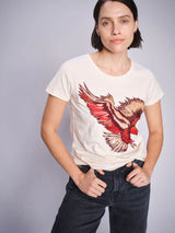 Rem O Eagle Tee White