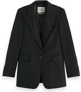 Core Fitted Blazer Black