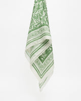 Green Silk Headscarf
