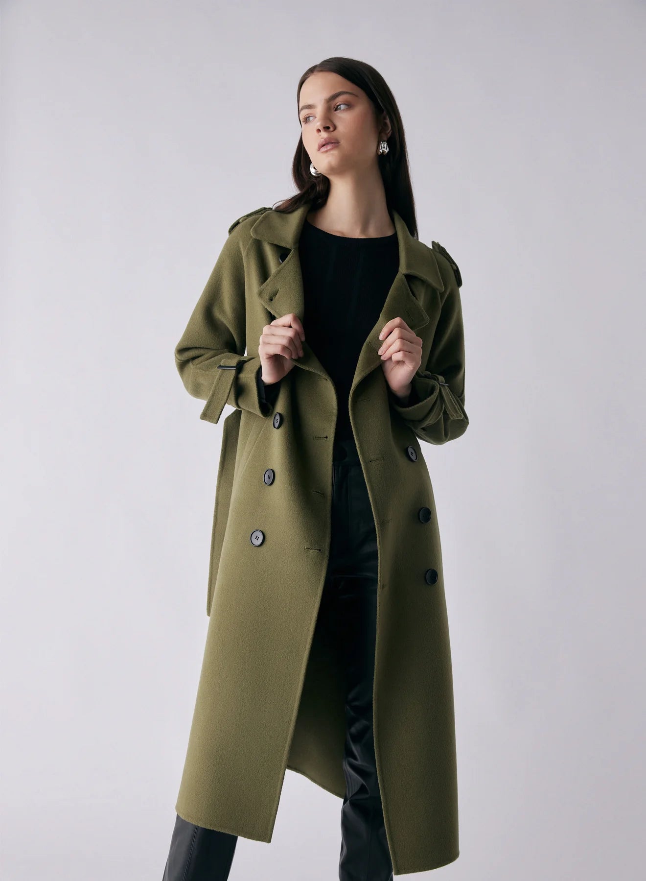 Virtual Trench Coat Khaki