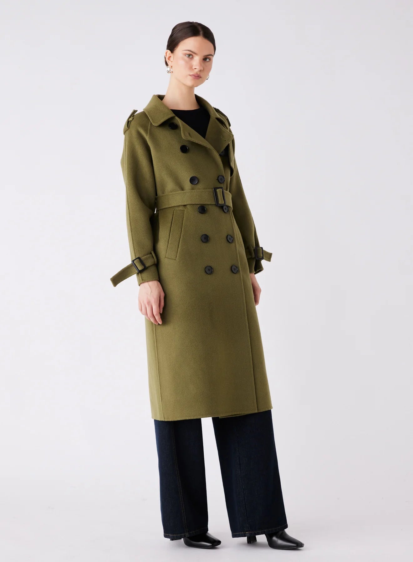 Virtual Trench Coat Khaki
