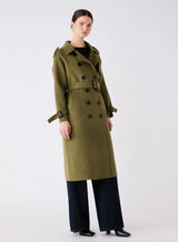 Virtual Trench Coat Khaki