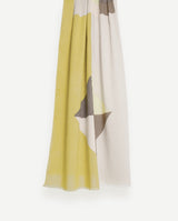 Printed Scarf Beige Oscuro