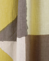 Printed Scarf Beige Oscuro