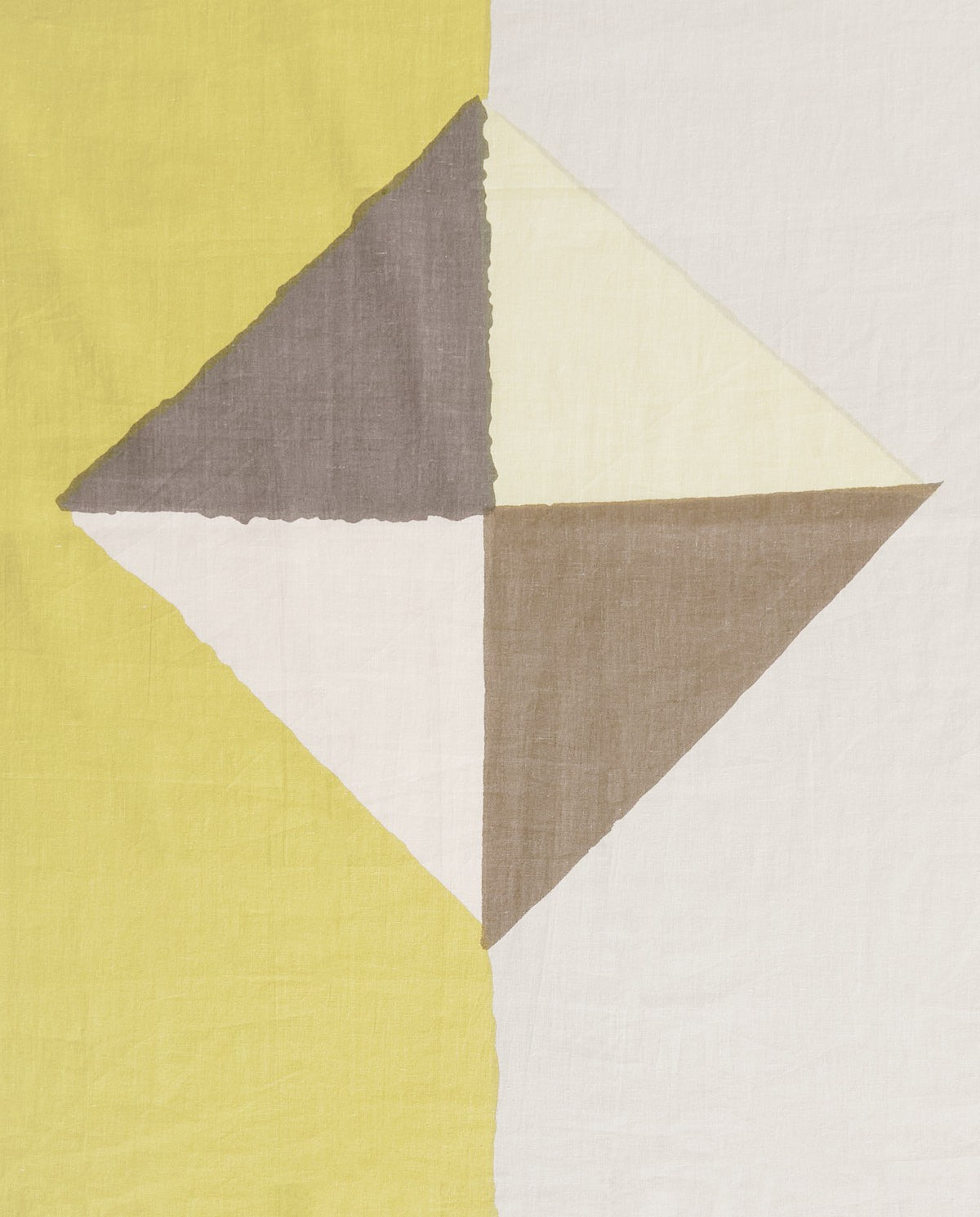 Printed Scarf Beige Oscuro