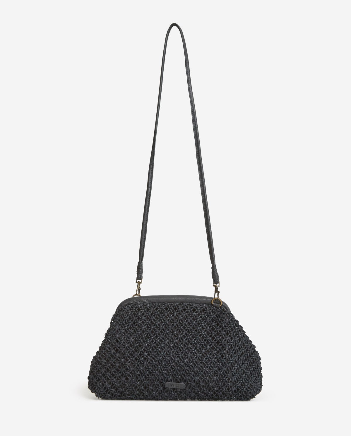 Crochet Clutch Black