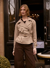Avenue Cropped Trench Ashwood