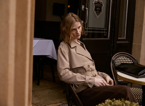 Avenue Cropped Trench Ashwood