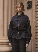 Franca Denim Jacket Dark Indigo