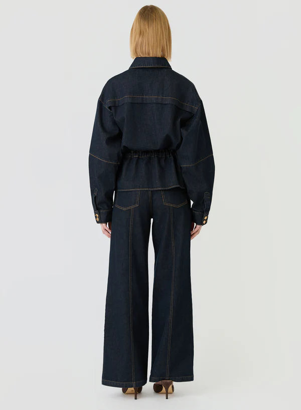 Franca Denim Jacket Dark Indigo