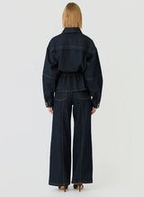 Franca Denim Jacket Dark Indigo