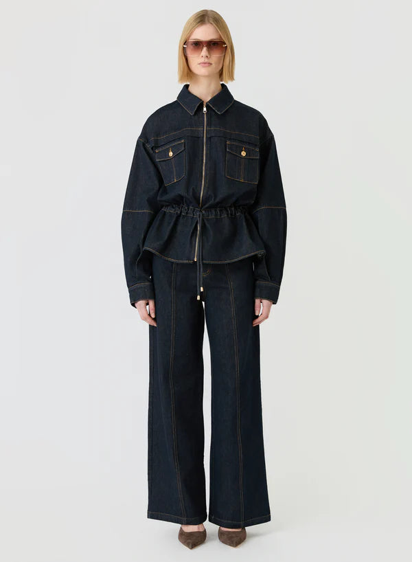 Franca Denim Jacket Dark Indigo