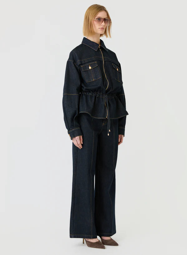 Franca Denim Jacket Dark Indigo