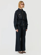 Franca Denim Jacket Dark Indigo