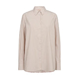 Elinda Leafy Stripe Shirt Sesame