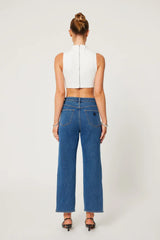 A Venice Straight Bella Mid Blue