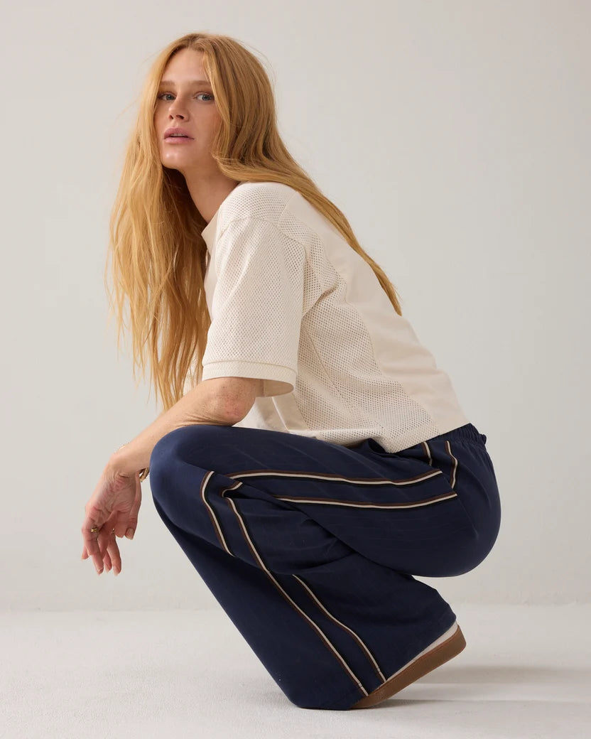 Scuba Trousers Pin Stripe
