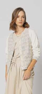 Jakcar Jacket in Ivory