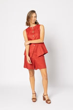 Brooklyn Vest Blood Orange