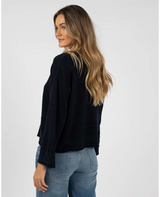 Humidity Nora Jumper In Navy