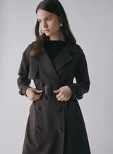 Avenue Trench Coat District  Brown