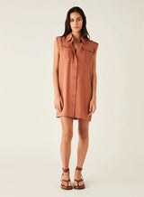 Esmaee  Tide Dress Walnut